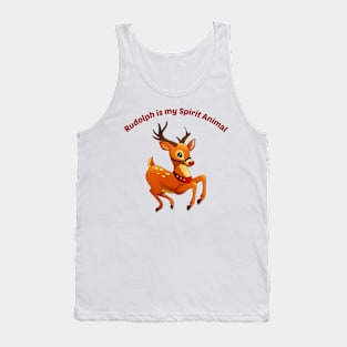 Rudolph Spirit Animal Tank Top